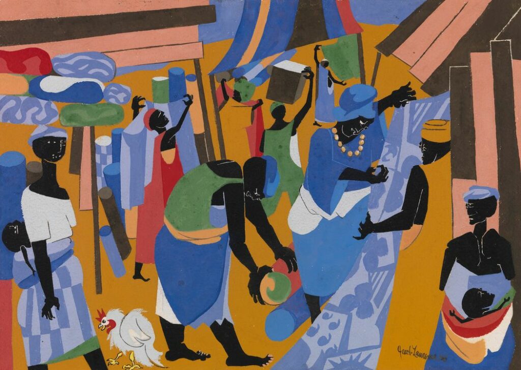 Wall Street Journal: ‘Black Orpheus: Jacob Lawrence and the Mbari Club’ Review: Global Origins 10 Palmer Museum of Art